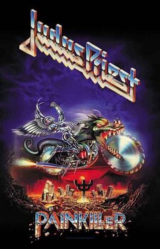 Bandeira / Cartaz Judas Priest Painkiller Bandeira - 1