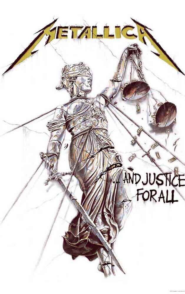 Zastava / plakat Metallica And Justice for All Zastava