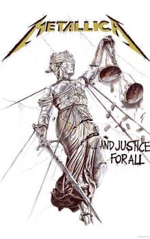 Zastava / plakat Metallica And Justice for All Zastava - 1