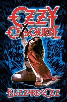 Drapeau / Affiche Ozzy Osbourne Blizzard Of Ozz Drapeau - 1