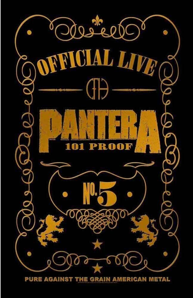 Bandeira / Cartaz Pantera 101 Proof Bandeira