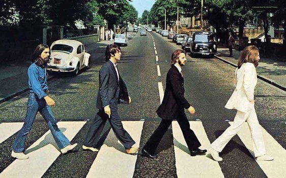 Bandeira / Cartaz The Beatles Abbey Road Bandeira - 1