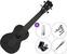 Sopraanukelele Pasadena WU-21X SET2 Black Sopraanukelele