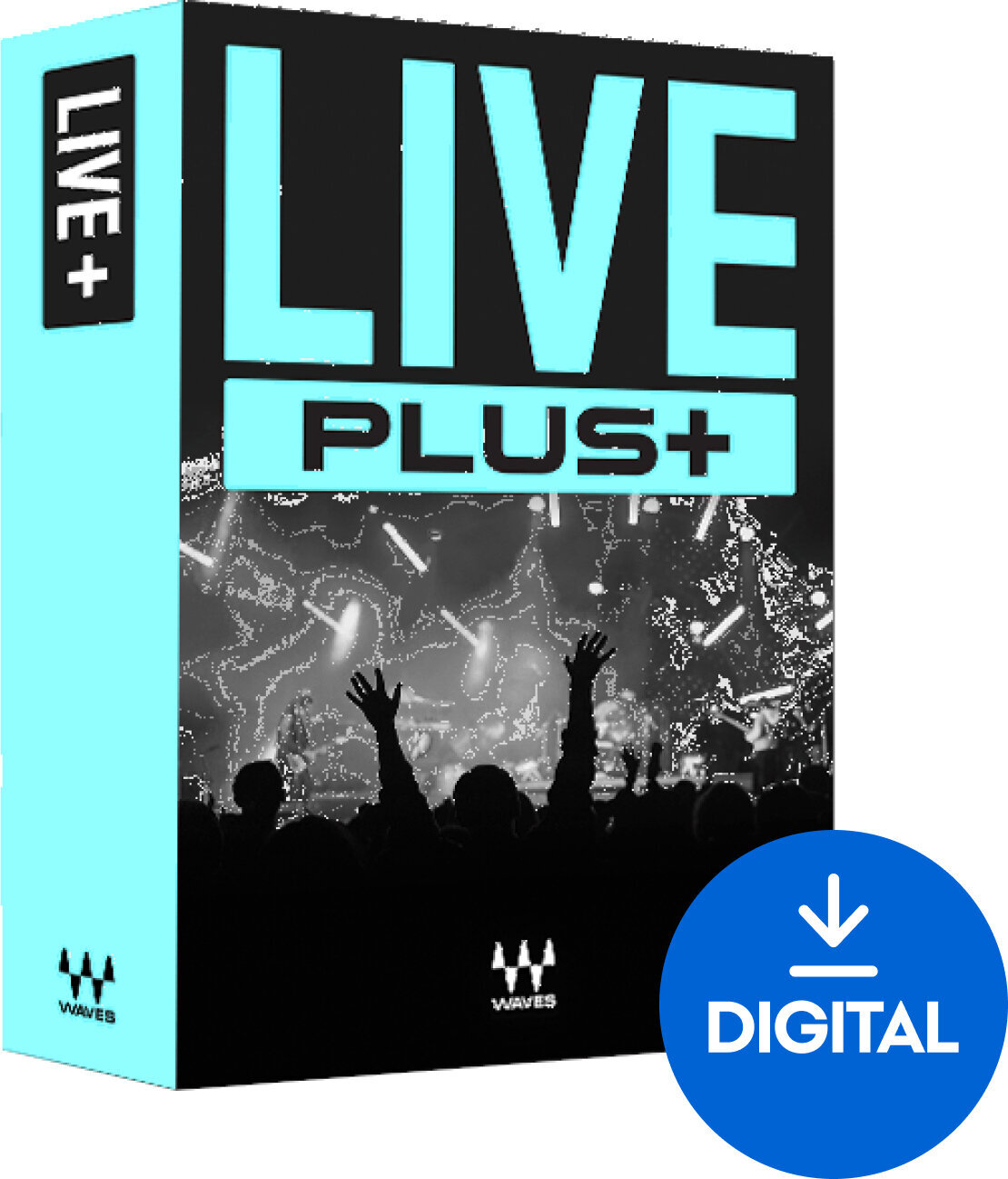 Plug-in de efeitos Waves Live Plus (Produto digital)