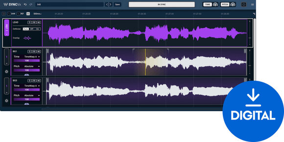 Logiciel de studio Plugins d'effets Waves Sync Vx (Produit numérique) - 1
