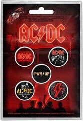 Кръпка / значка AC/DC PWR-UP Значка