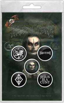 Patch / Badge Cradle Of Filth Hammer Of The Witches/Dani Badge - 1