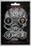 Appliques, autocollants, badge: Five Finger Death Punch Logos Badge Patch / Badge Five Finger Death Punch Logos Badge