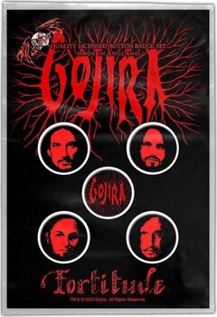 Patch / Distintivo Gojira Fortitude Distintivo - 1