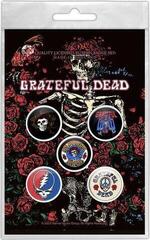 Кръпка / значка Grateful Dead Skeleton & Rose Значка