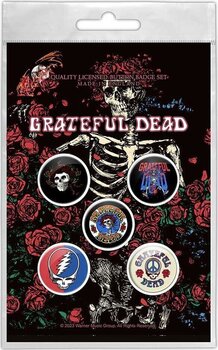 Patch / Distintivo Grateful Dead Skeleton & Rose Distintivo - 1