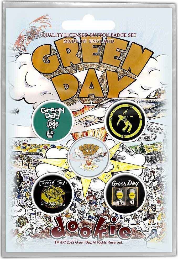 Patch / Distintivo Green Day Dookie Distintivo