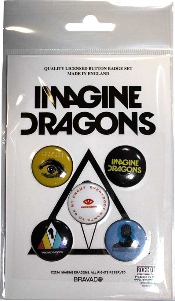 Patch / Badge Imagine Dragons Enemy Badge