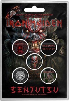 Oznaka / značka Iron Maiden Senjutsu Bedž - 1