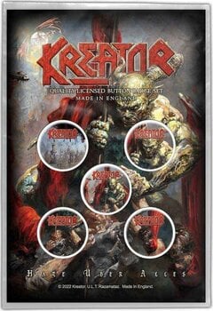 Patch / Badge Kreator Hate Uber Alles Badge - 1