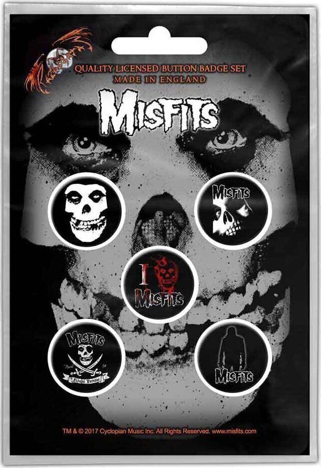 Patch / Badge Misfits Skull Badge