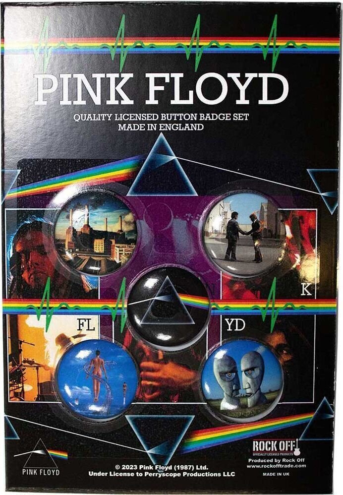Patch / Badge Pink Floyd Album Covers Badge