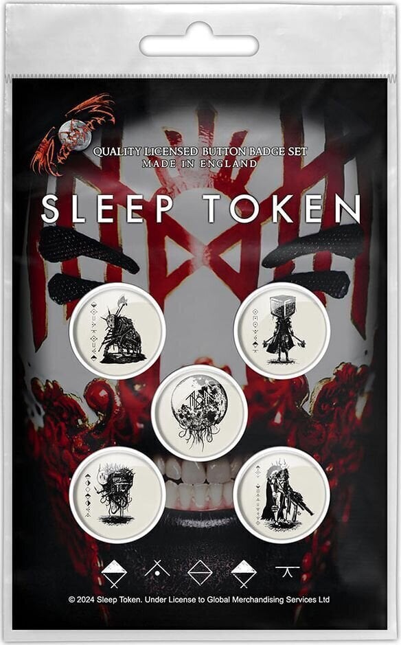 Patch / Badge Sleep Token Vessel Mask Badge