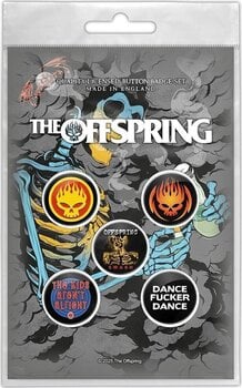 Patch / Badge The Offspring Skeleton Molotov Badge - 1