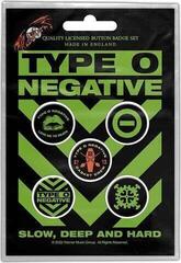 Patch / Badge Type O Negative Slow, Deep & Hard Badge