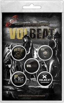 Oznaka / značka Volbeat Outlaw Gentlemen Bedž - 1
