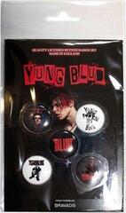 Кръпка / значка Yungblud Logos Значка