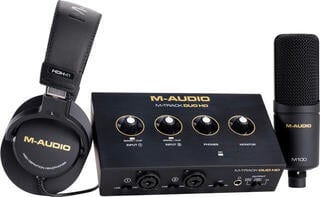 Interface audio USB M-Audio M-Track Duo HD Pack Interface audio USB