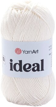 Przędza dziewiarska Yarn Art Ideal 222 Off White Przędza dziewiarska - 1