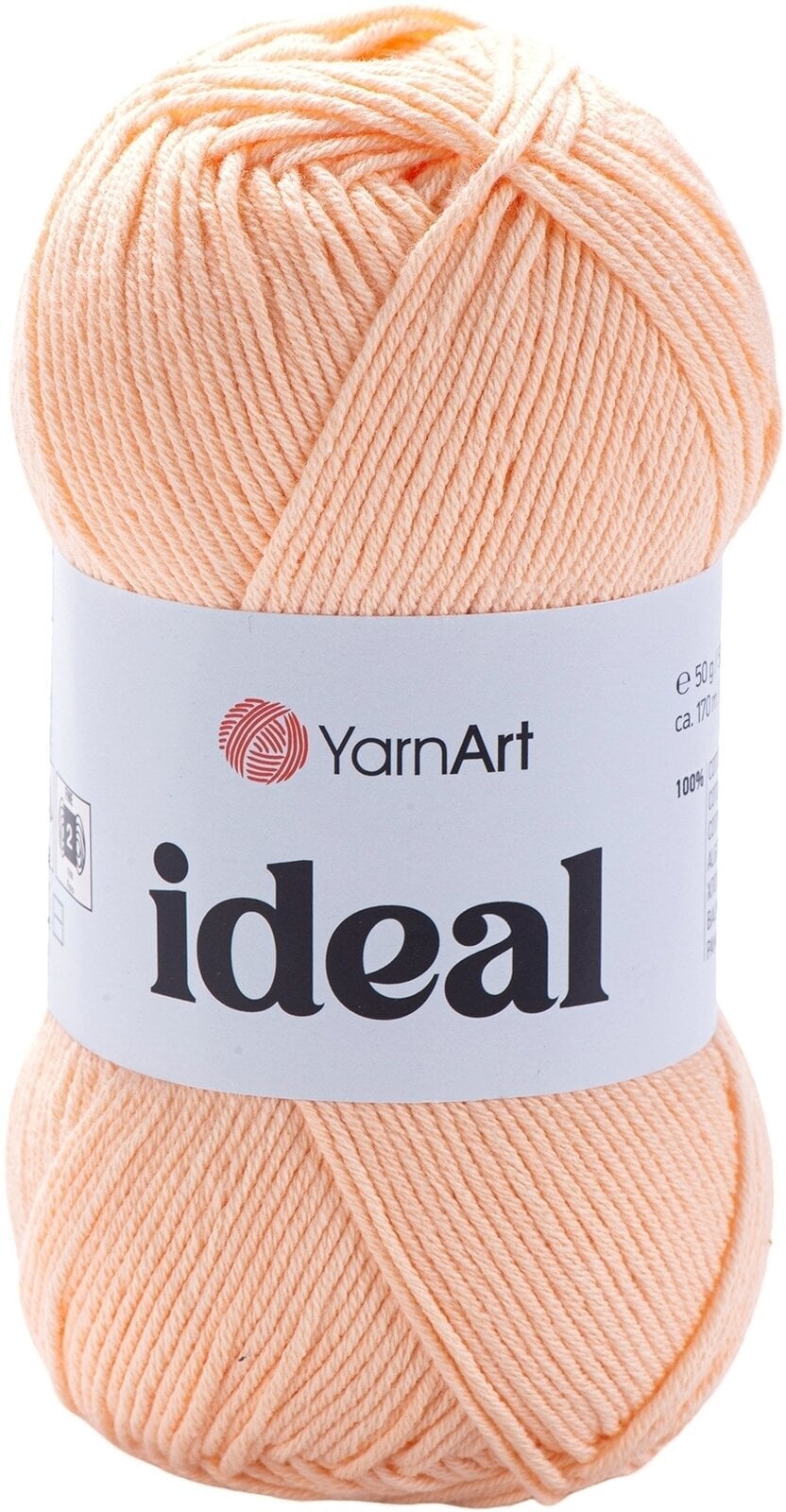 Pređa za pletenje Yarn Art Ideal 225 Pinkish Orange Pređa za pletenje
