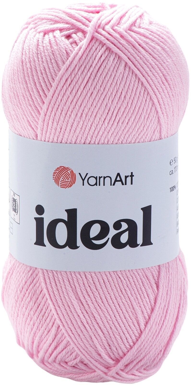 Плетива прежда Yarn Art Ideal 229 Light Pink Плетива прежда
