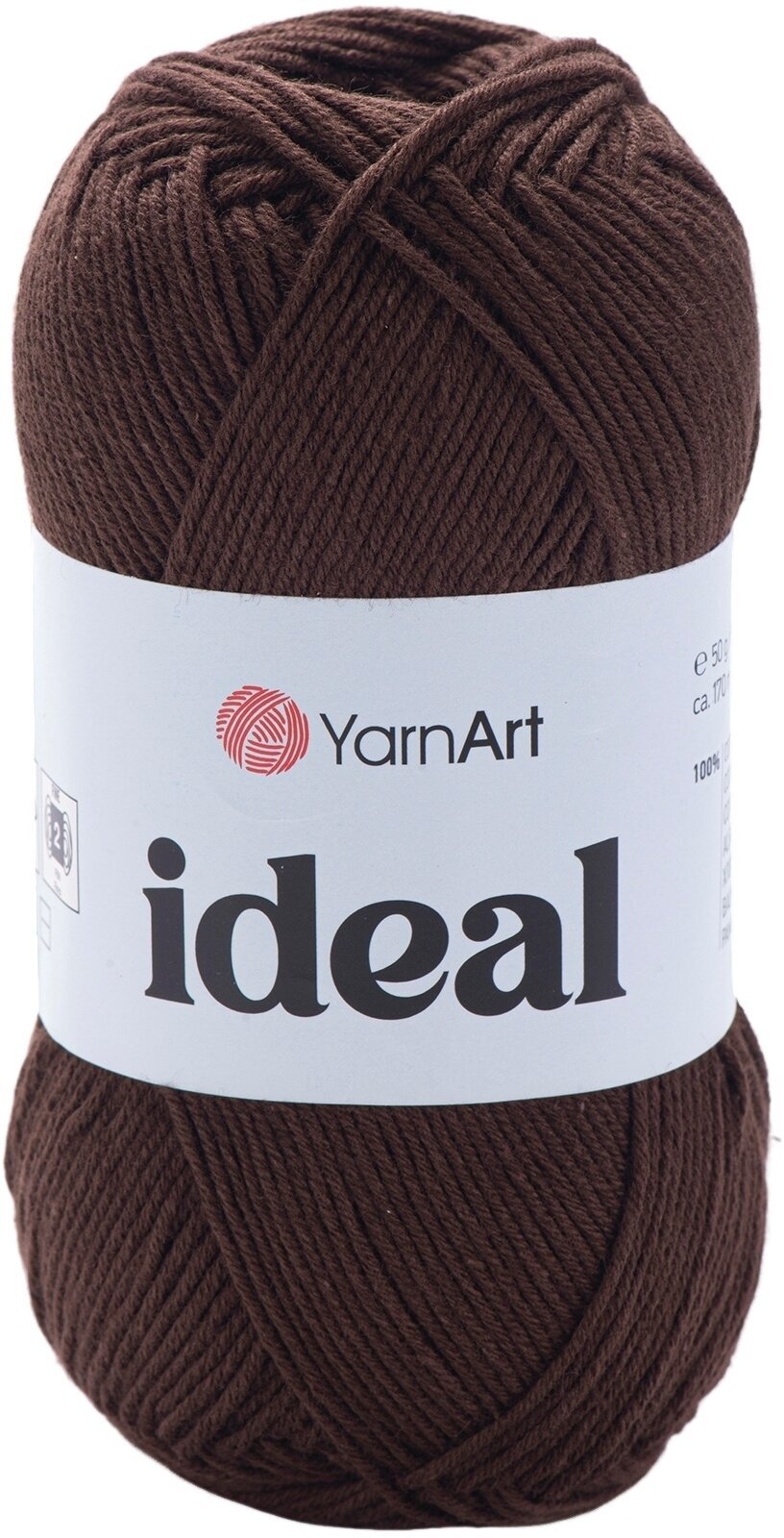 Yarn Art Ideal 232 Brown Pletacia priadza