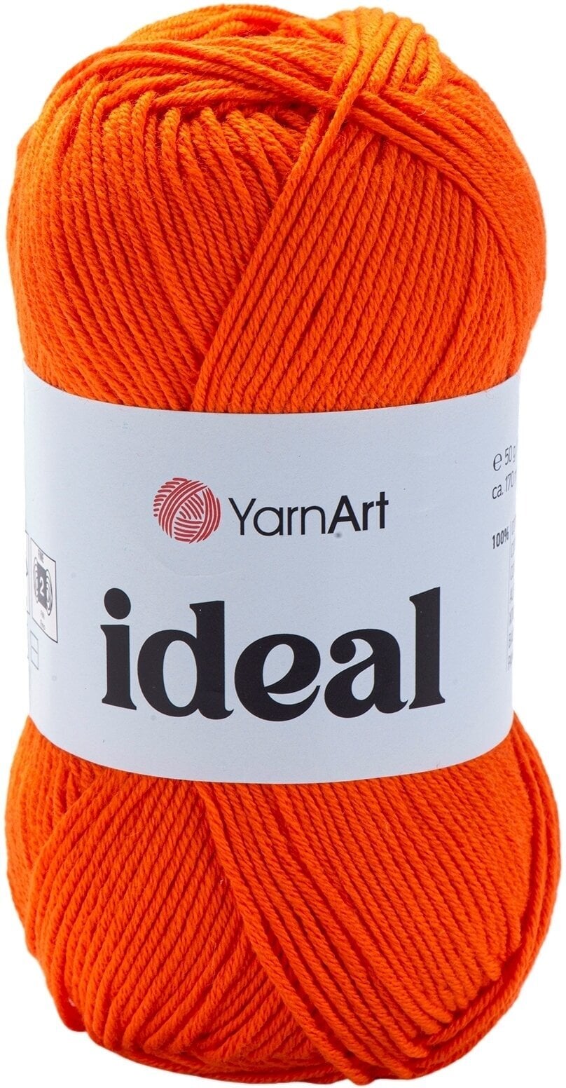 Плетива прежда Yarn Art Ideal 242 Orange Плетива прежда