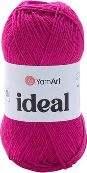 Pređa za pletenje Yarn Art Ideal 243 Fuchsia Pređa za pletenje - 1