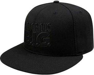 Kapa za šešir Notorious B.I.G. Logo Kačket Black UNI