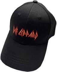 Kapa za šešir Def Leppard Text Logo Kačket Black UNI