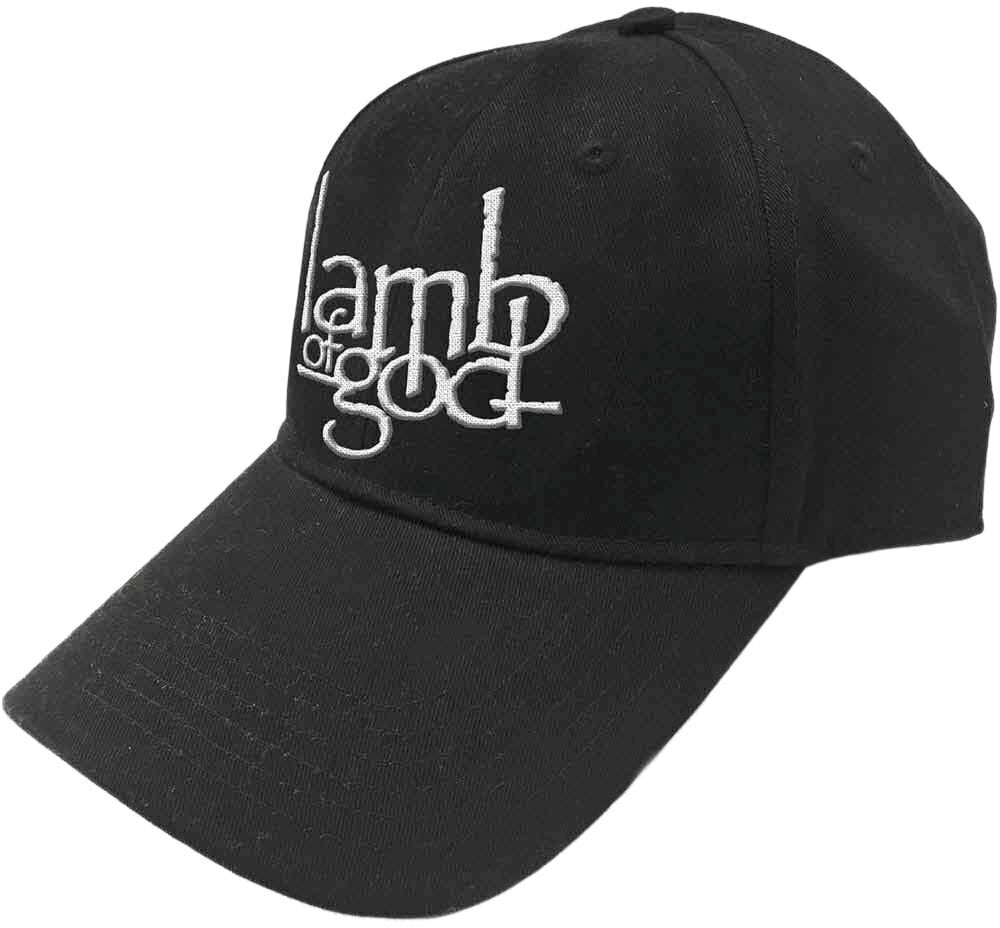 Kapa za šešir Lamb Of God Logo Kačket Black UNI