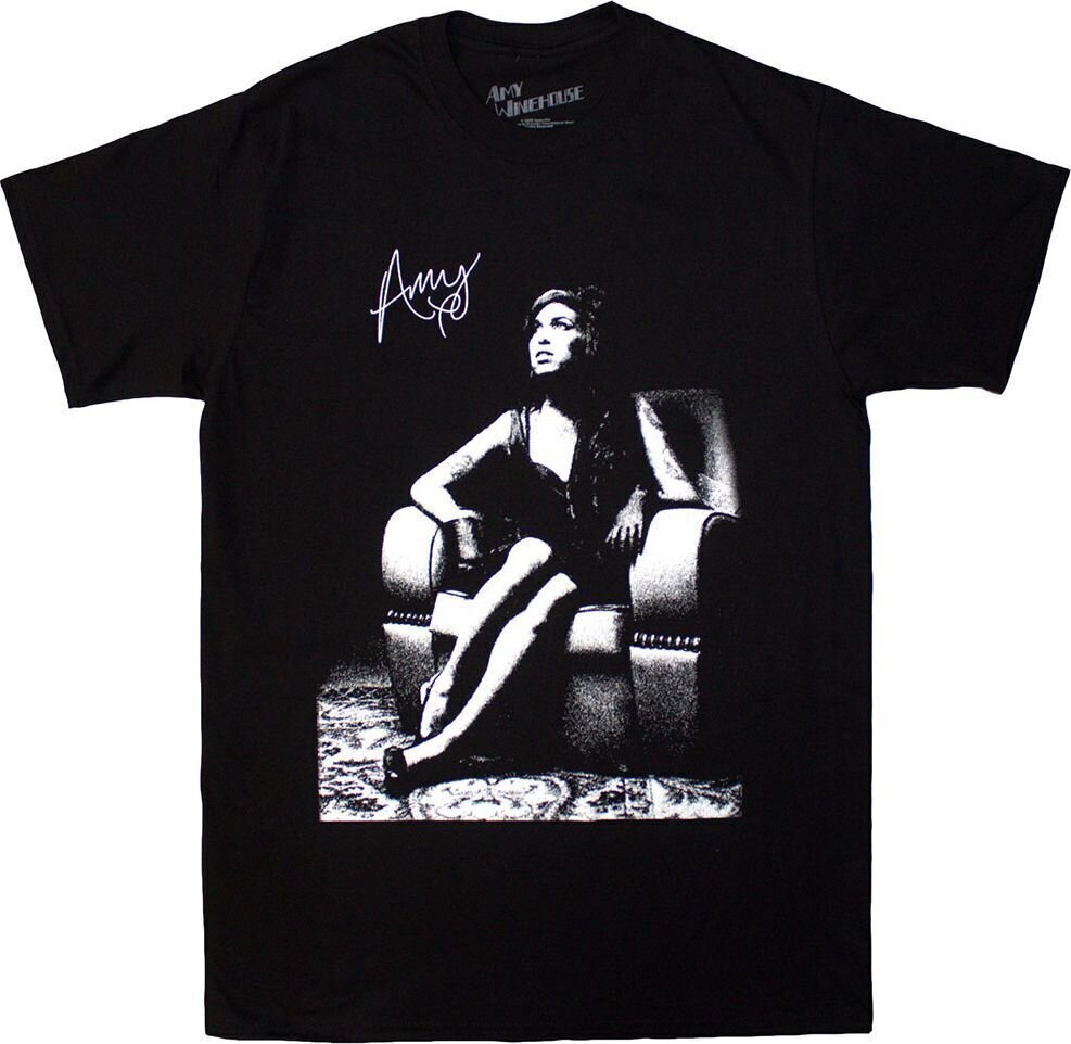 T-shirt Amy Winehouse T-shirt Chair Unisex Black 2XL