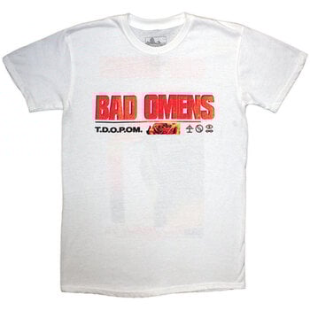T-shirt Bad Omens T-shirt Flower Unisex White S - 1