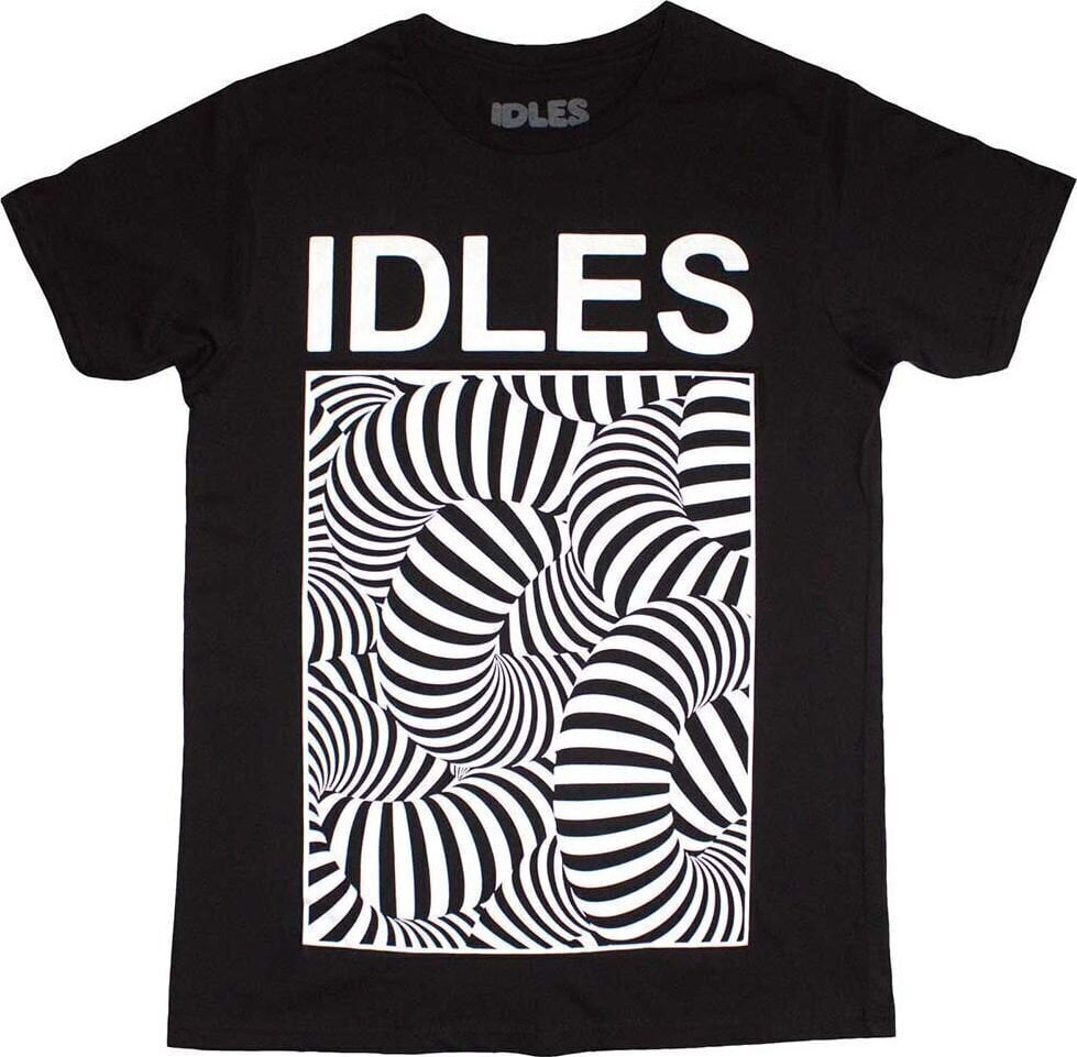 T-shirt Idles T-shirt Psych Tubes Unisex Black 2XL