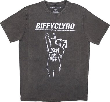 T-shirt Biffy Clyro T-shirt Big Imagination Unisex Charcoal Grey XL - 1