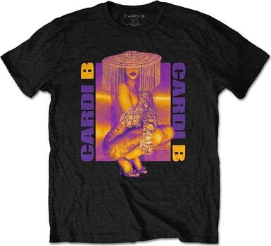 T-shirt Cardi B T-shirt Squat Unisex Black XL - 1