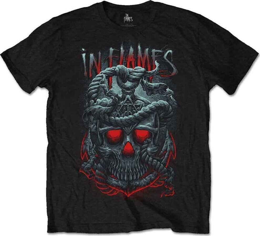 T-shirt In Flames T-shirt Through Oblivion Unisex Black S