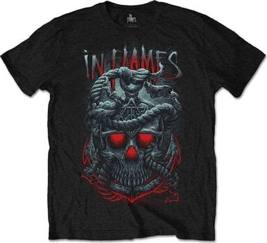 T-shirt In Flames T-shirt Through Oblivion Unisex Black S - 1