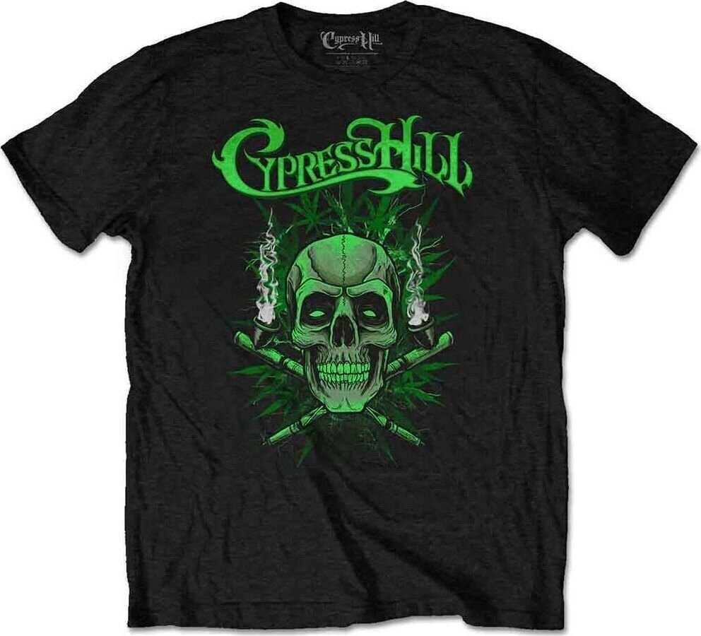 Tričko Cypress Hill Tričko Twin Pipes Unisex Black L