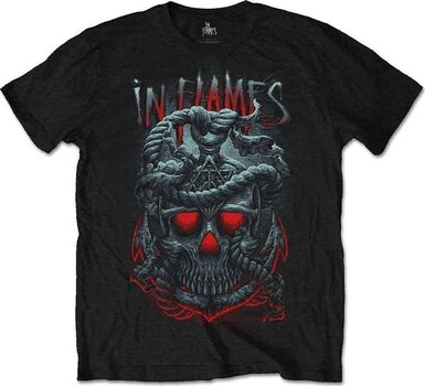 T-shirt In Flames T-shirt Through Oblivion Unisex Black M - 1