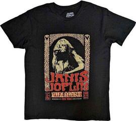 Πουκάμισο Janis Joplin Vintage Poster Black XL Πουκάμισο