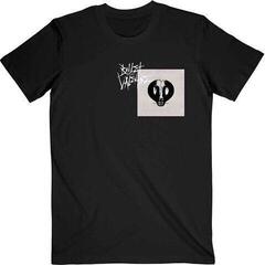 T-shirt Bullet For My Valentine Album Cropped & Logo Unisex T-shirt de manga curta/Black/Curto