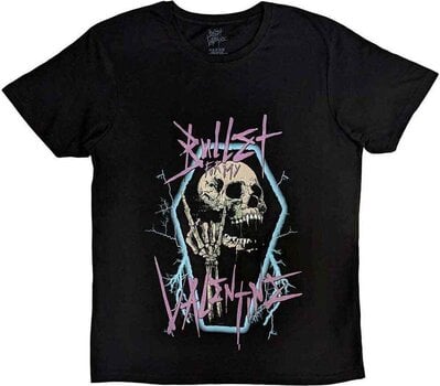 T-shirt Bullet For My Valentine T-shirt Thrash Skull Unisex Black M - 1
