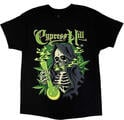 Cypress Hill Skull Bong Black 2XL T-Shirt