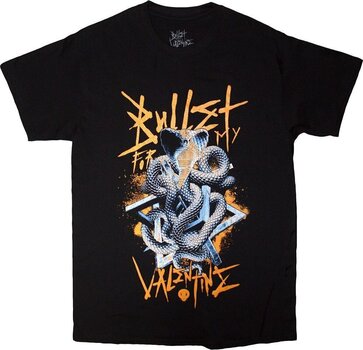 T-shirt Bullet For My Valentine T-shirt Wrapped Cobra Unisex Black 2XL - 1